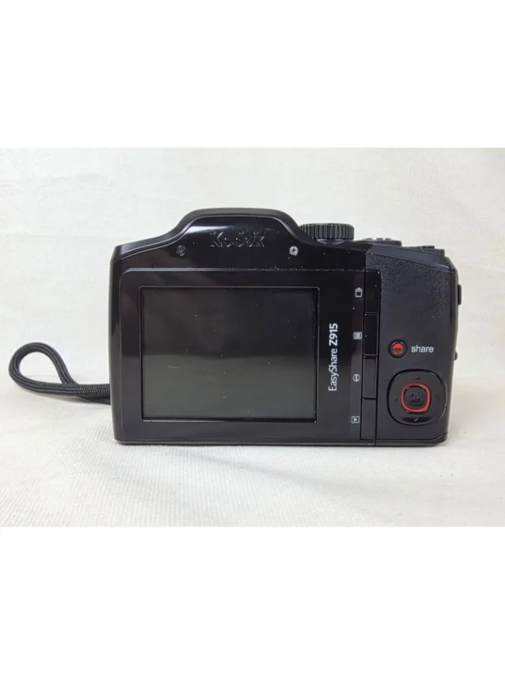 Kodak EasyShare Z915 Digital Camera Black 10X Optical Zoom Lens / For Parts